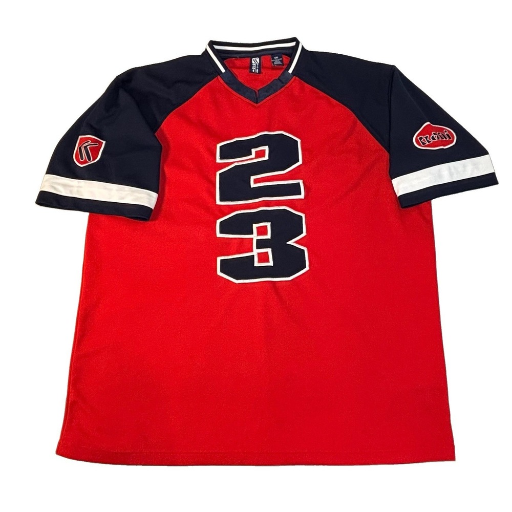Vintage Y2k Karl Kani Jersey #23 Men's Xxl Red Blue Hip Hop